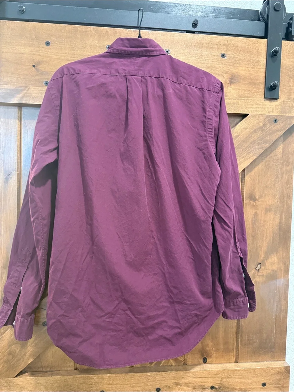 Polo by Ralph Lauren Button-Down Shirt — Maroon Size Small